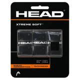 Head Xtreme Soft Overgrip 3 Pack (Black) - RacquetGuys