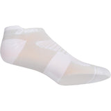 Asics Men's Quick Lyte Plus 3-Pack Socks (White/Perf Black) - RacquetGuys