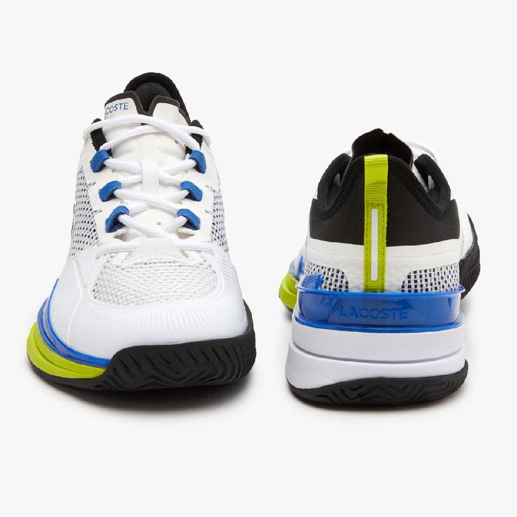 Lacoste AG-LT21 Ultra Textile Men's Tennis Shoes (White/Blue)