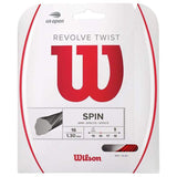 Wilson Revolve Twist 16 Tennis String (Red) - RacquetGuys.ca