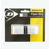 Dunlop ViperDry Replacement Grip (White) - RacquetGuys