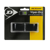 Dunlop ViperDry Replacement Grip (Black) - RacquetGuys