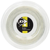 Dunlop Synthetic Gut 17/1.25 Tennis String Reel (White)