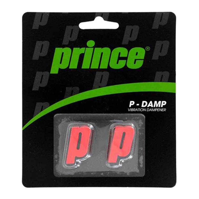 Prince P Damp Vibration Dampener 2 Pack (Red)