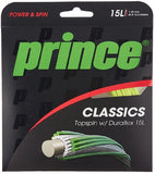 Prince TopSpin 15L/1.38 Duraflex Tennis String (Yellow)