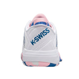 K-Swiss Hypercourt Supreme Women's Tennis Shoe (White/Star Sapphire/Orchid Pink)