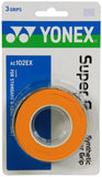 Yonex Super Grap Overgrip 3 Pack (Orange)