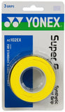 Yonex Super Grap Overgrip 3 Pack (Yellow) - RacquetGuys