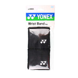 Yonex 3" Wristband 2 Pack (Black) - RacquetGuys