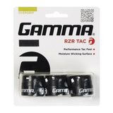 Gamma RZR Tac Overgrip 3 Pack (Black)