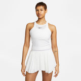 Nike Women's  Dri-FIT Slam Tank (White/Black)