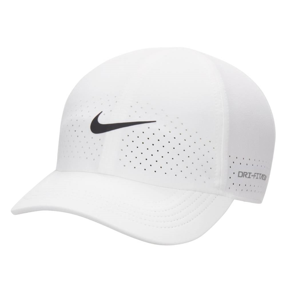 Nike Unisex Dri-FIT Advantage Club SAB Cap (White) **description - RacquetGuys.ca