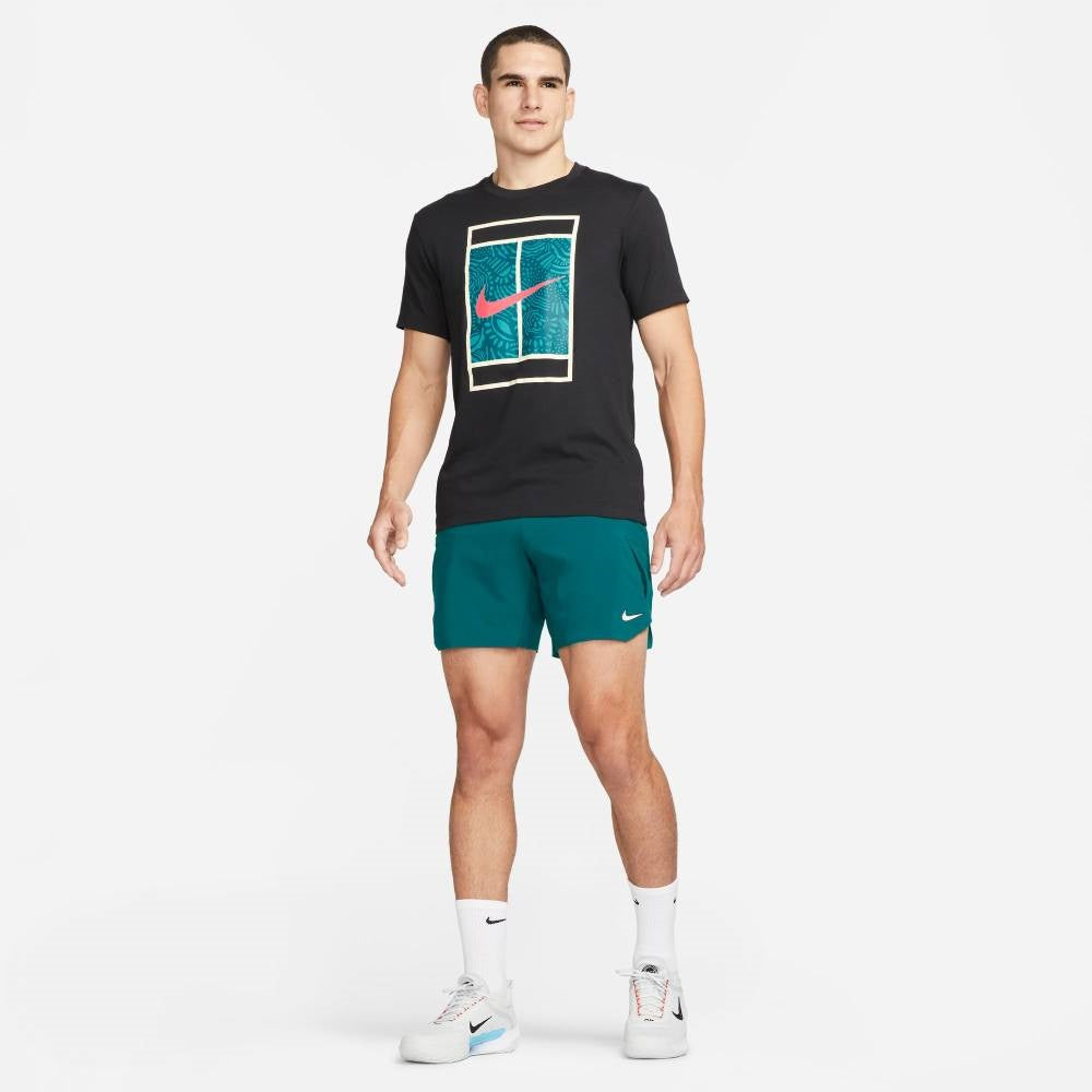 Nike Men's Dri-FIT Court Top (Black) ** description - RacquetGuys.ca