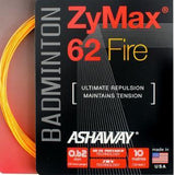 Ashaway ZyMax 62 Fire Badminton String (Orange)