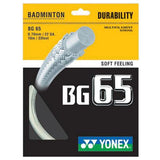 Yonex BG 65 Badminton String (White)