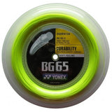Yonex BG 65 Badminton String Reel (Yellow) - RacquetGuys