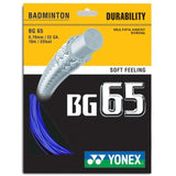 Yonex BG 65 Badminton String (Royal Blue) - RacquetGuys