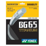 Yonex BG 65Ti Badminton String (White)