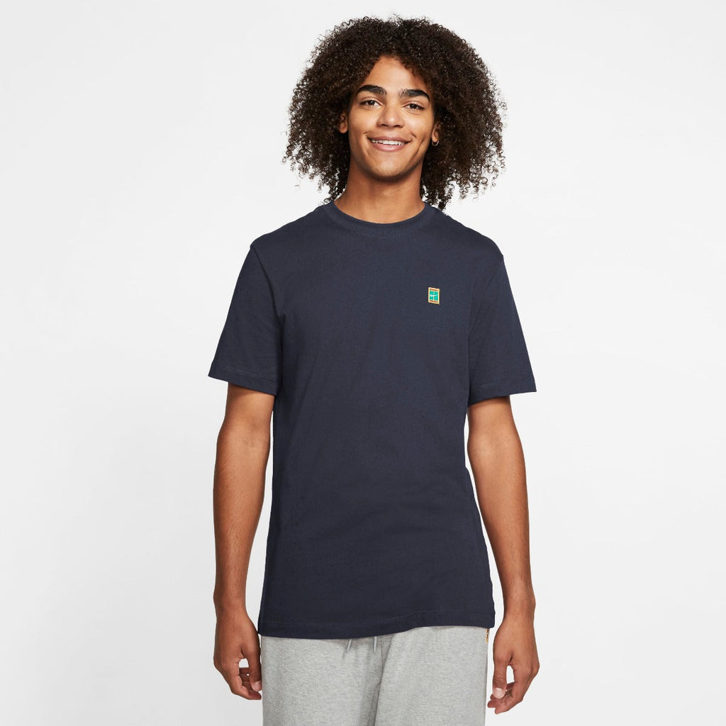 Nike Men's Court Top (Obsidian/Washed Teal) - RacquetGuys.ca