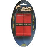 Black Knight Towel Grip 2 Pack (Red) - RacquetGuys