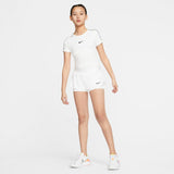 Nike Girl's Court Dri-Fit Flex Shorts (White) - RacquetGuys.ca