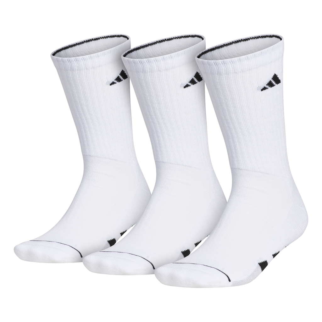 adidas Men's Cushioned Crew Socks (3-Pair)