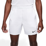 Nike Men's Dri-FIT Victory 7-Inch Shorts (White/Black) - RacquetGuys.ca