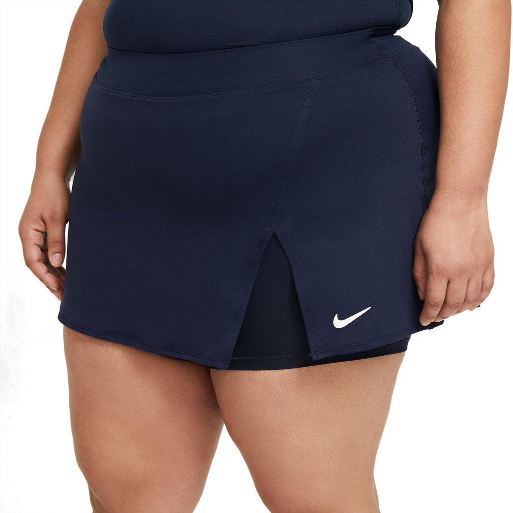 Nike Women's Dri-FIT Victory Skirt (Obsidian/White) - RacquetGuys.ca