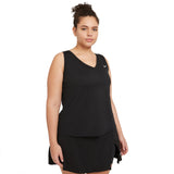 Nike Women's Dri-FIT Victory Tank (Black/White)