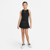 Nike Girls' Dri-FIT Victory Tank (Black/White) - RacquetGuys.ca