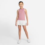 Nike Girls' Dri-FIT Victory Tank (Elemental Pink/White) - RacquetGuys.ca