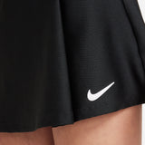 Nike Girls' Dri-FIT Victory Flouncy Skirt (Black/White) - RacquetGuys.ca