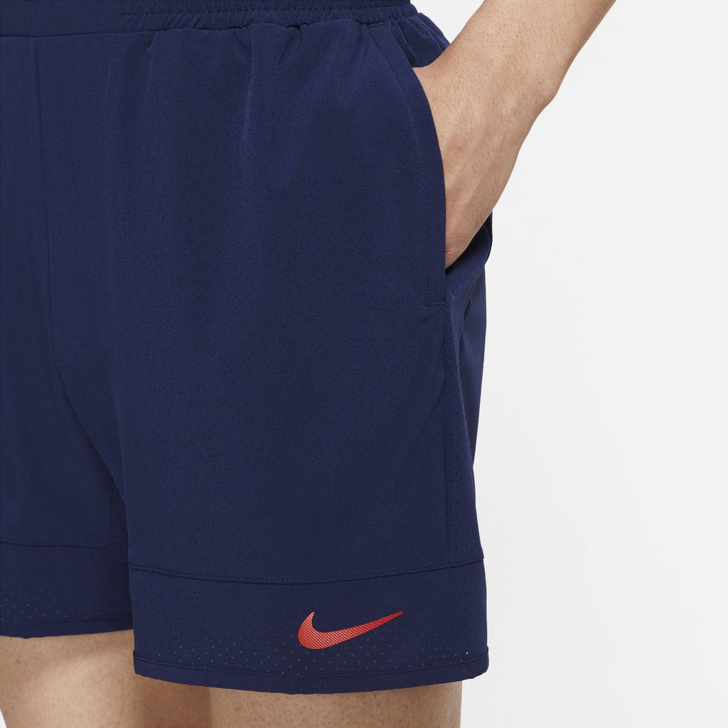 Nike Men's Rafa Dri-FIT ADV Shorts 7-Inch (Binary Blue/Chile Red) - RacquetGuys.ca