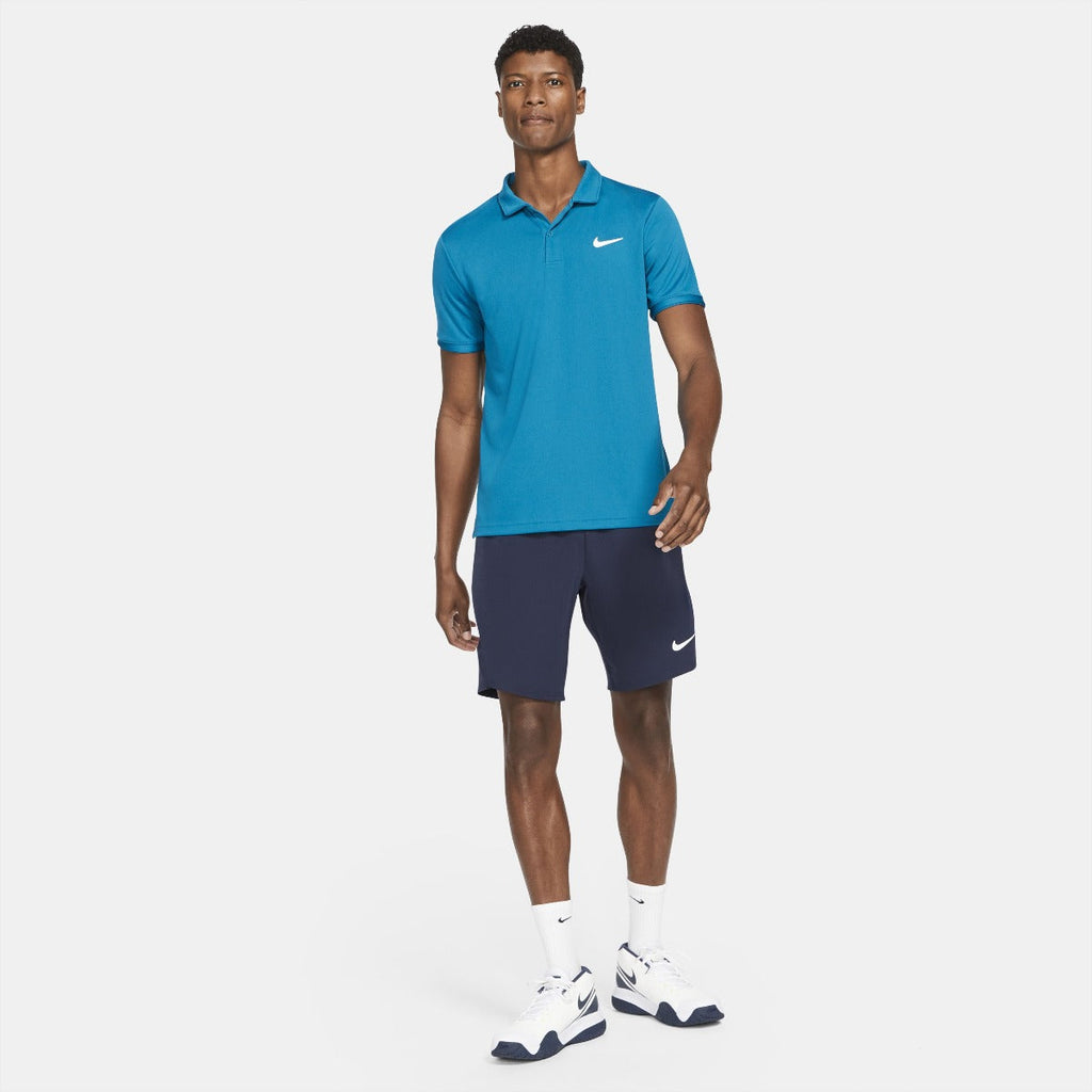 Nike Men's Dri-FIT Victory Polo (Green Abyss/White) - RacquetGuys.ca