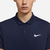 Nike Men's Dri-FIT Victory Polo (Obsidian/White) - RacquetGuys.ca