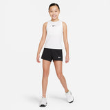 Nike Girls' Dri-FIT Victory Shorts (Black/White) - RacquetGuys.ca