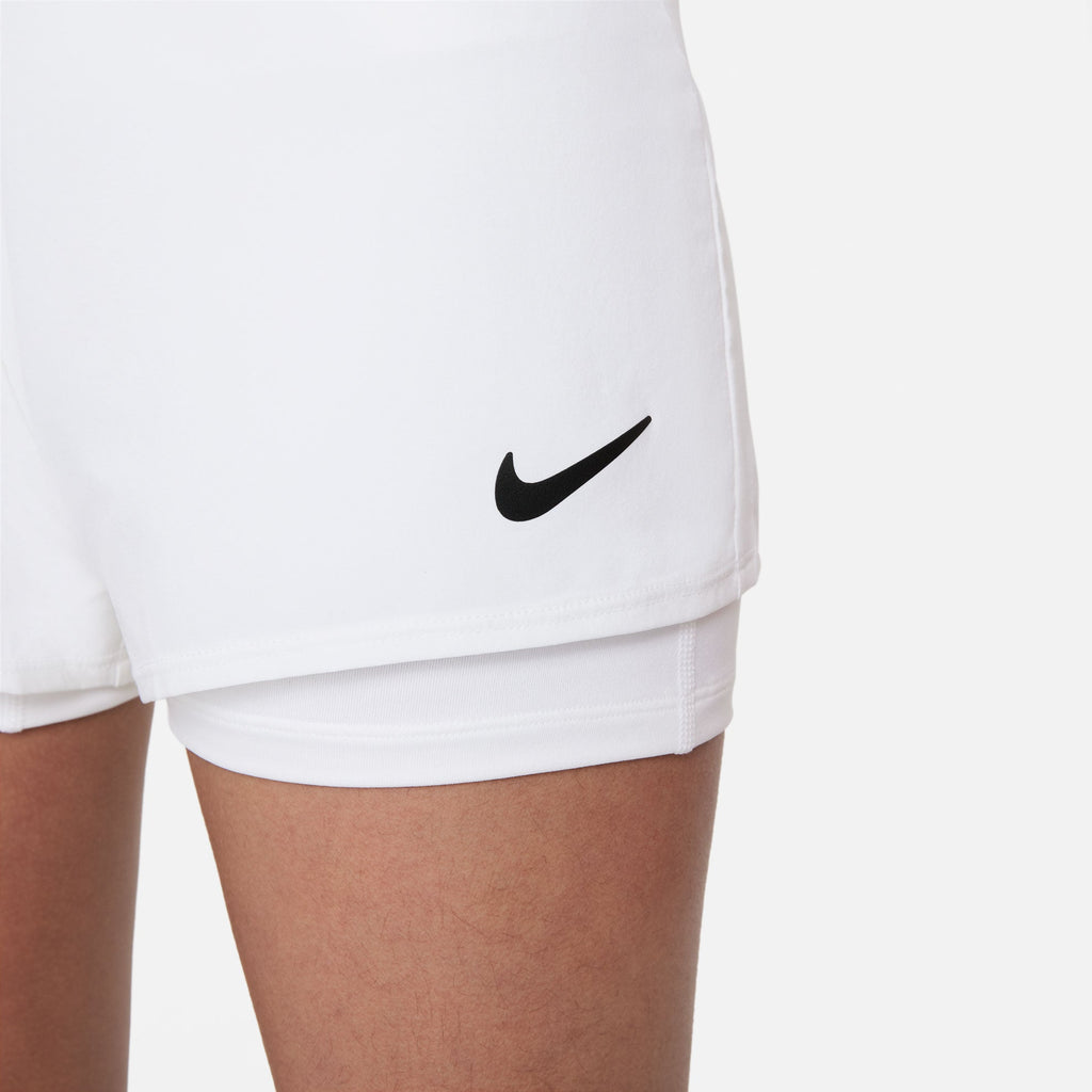 Nike Girls' Dri-FIT Victory Shorts (Black/White)