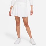 Nike Women's Dri-FIT Club Tennis Skirt (White/Black)