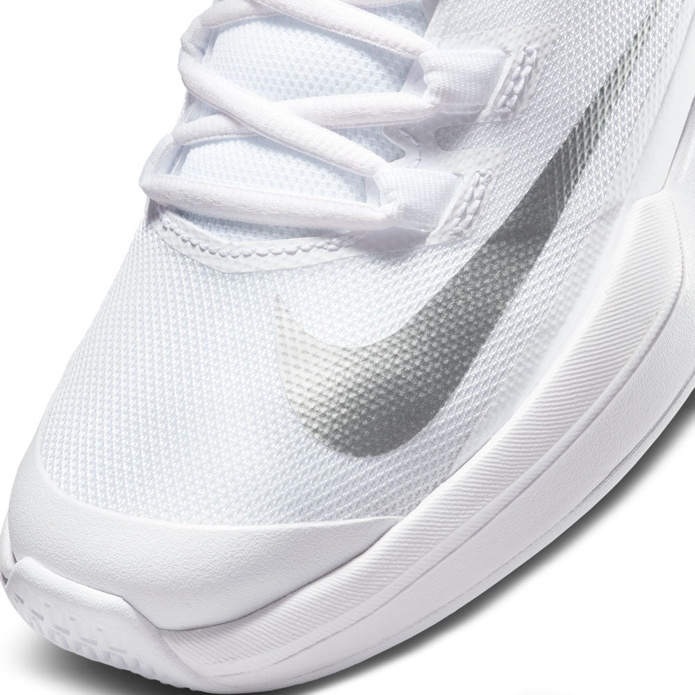 Nike Vapor Lite Women's Tennis Shoe (White/Silver) - RacquetGuys.ca