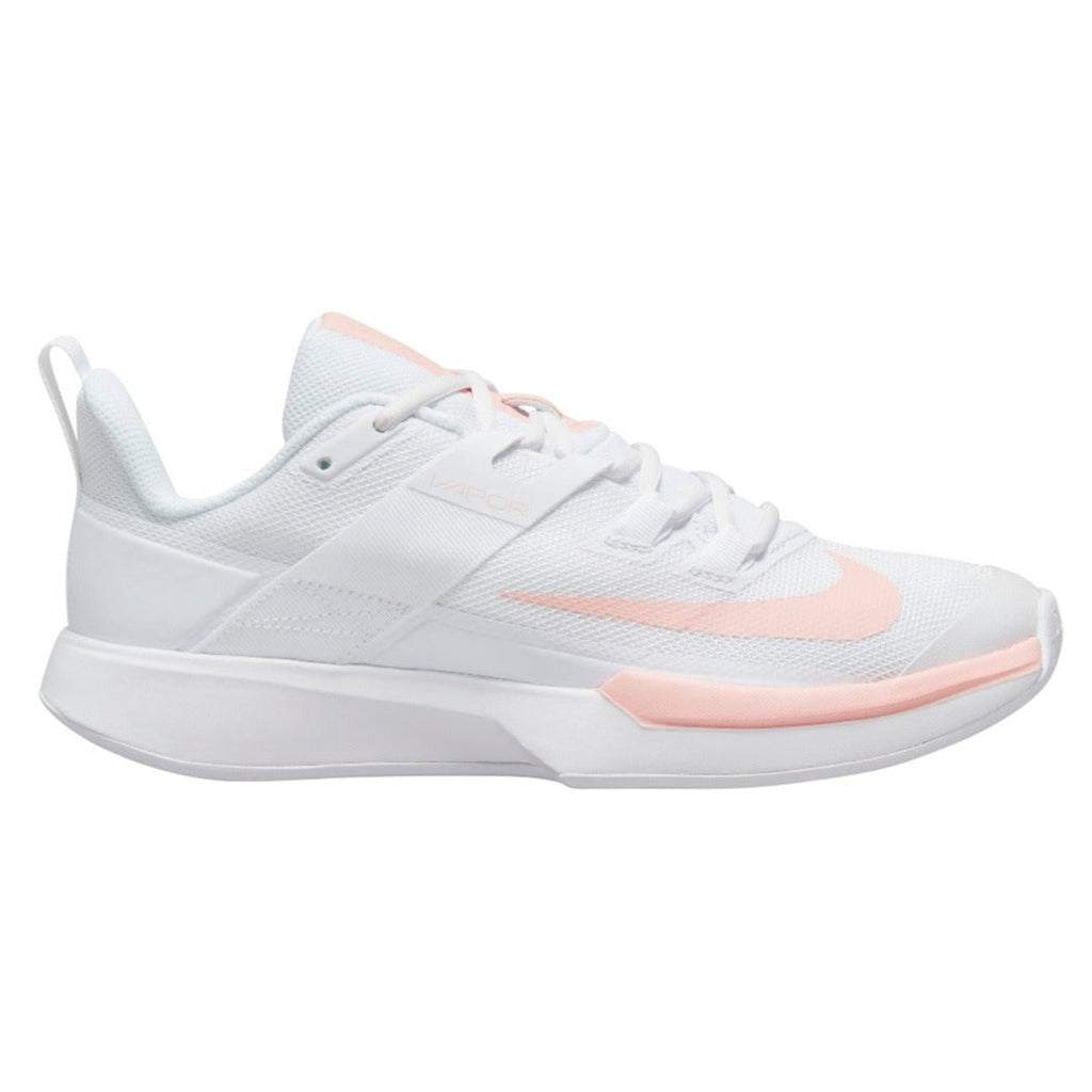 Nike Vapor Lite Women's Tennis Shoe (White/Bleached Coral) - RacquetGuys.ca