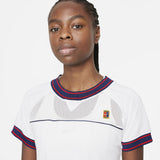 Nike Women's Dri-FIT NYC Slam Top (White/White) - RacquetGuys.ca