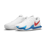 Nike Zoom Vapor Cage 4 Rafa Men's Tennis Shoe (White/Red/Blue) - RacquetGuys.ca