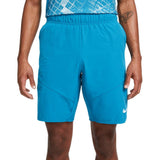 Nike Men's Dri-FIT Advantage 9-inch Short (Green Abyss/White)