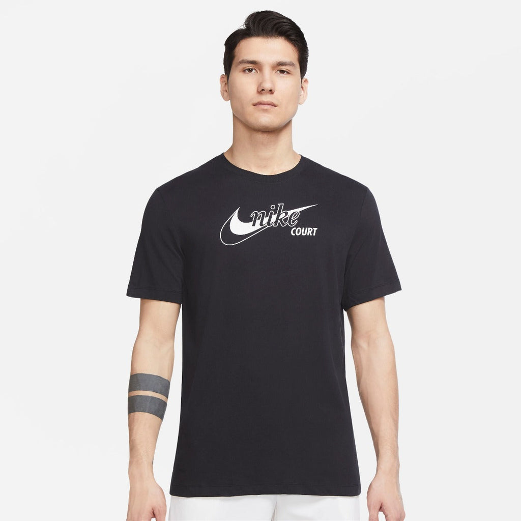 Nike Men's Dri-FIT Swoosh Top (Black) - RacquetGuys.ca