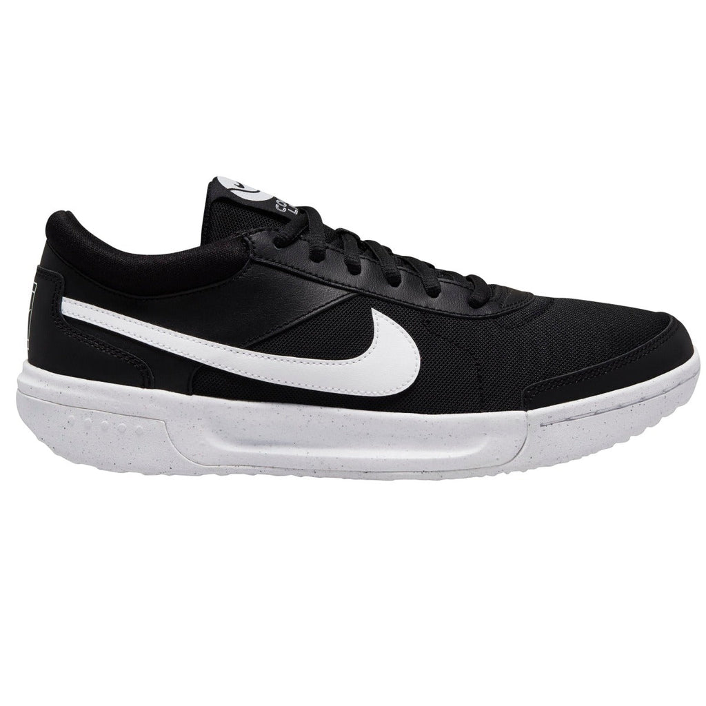 Nike Court Zoom Lite 3 Men's Tennis Shoe (Black/White) - RacquetGuys.ca