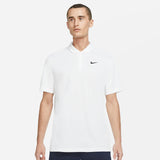 Nike Men's Dri-FIT Victory Solid Polo (White) - RacquetGuys.ca