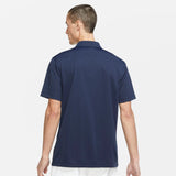 Nike Men's Dri-FIT Victory Solid Polo (Obsidian/White) - RacquetGuys.ca