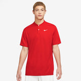 Nike Men's Dri-FIT Victory Blade Solid Polo (University Red/White) - RacquetGuys.ca