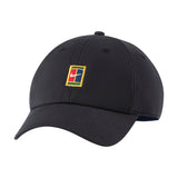 Nike Heritage 86 NikeCourt Logo Hat (Black/Binary Blue)