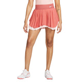 Nike Women's  Dri-FIT Slam Skirt (Pink/White) - RacquetGuys.ca